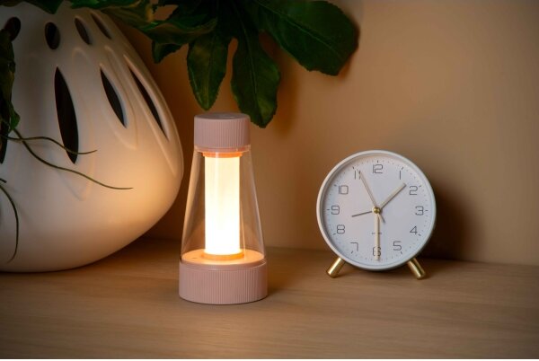 Lucide 45500/01/66 - LED Stmievateľná lampa LORALI LED/1,2W/4V IP44 ružová