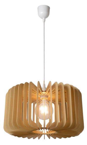 Lucide 46406/39/76 - Luster na lanku ETTA 1xE27/40W/230V pr. 39 cm drevo
