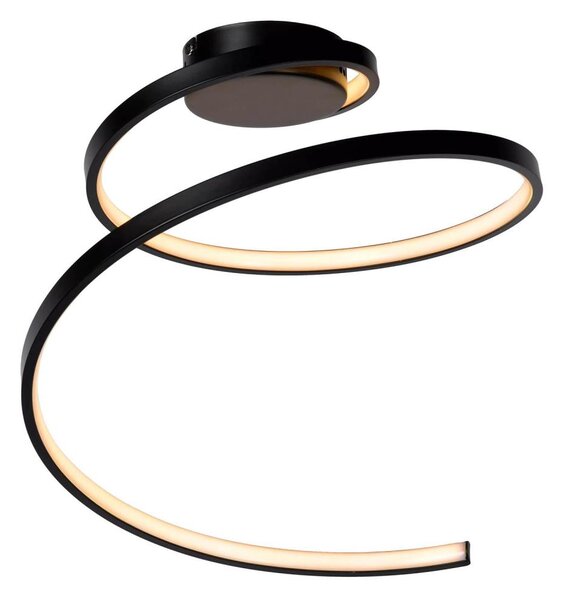 Lucide 46199/25/30 - LED Stmievateľný prisazený luster MAXENCE LED/24W/230V čierna