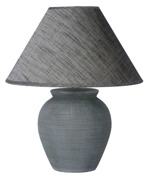 Lucide 47507/81/36 - Stolná lampa RAMZI 1xE27/60W/230V šedá