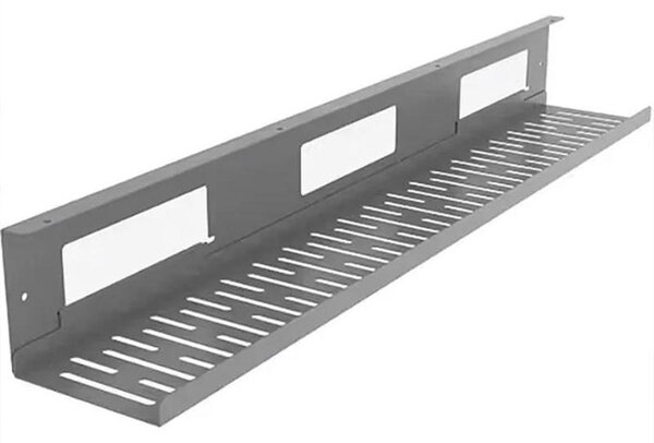 Organizér káblov pod stôl CMP051LL-S, 80 cm, sivý