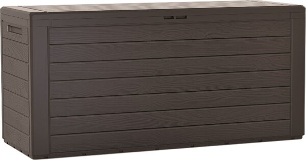 Záhradný box WOODEBOX umbra 116 cm - 280L
