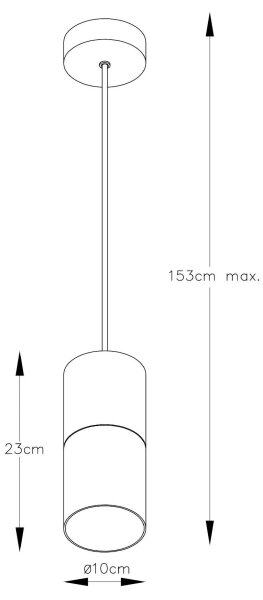 Lucide 74410/01/62 - Luster na lanku ZINO 1xE27/60W/230V hnedá