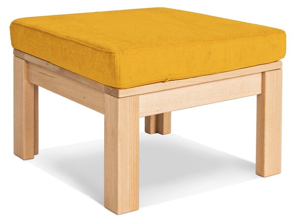 MarLiving Taburet MEXICO 02 51 cm z masívu/žltý
