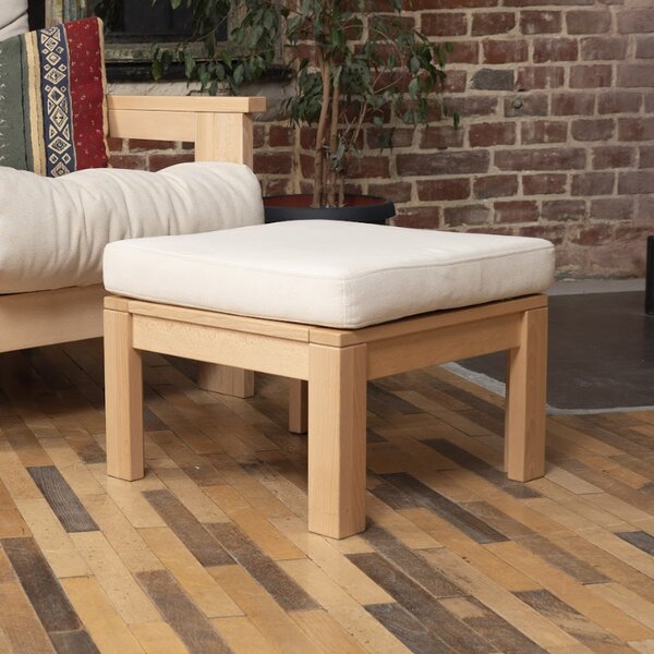 MarLiving Taburet MEXICO 02 51 cm z masivu/červený