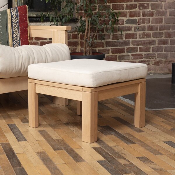 MarLiving Taburet MEXICO 02 51 cm z masívu/krémový