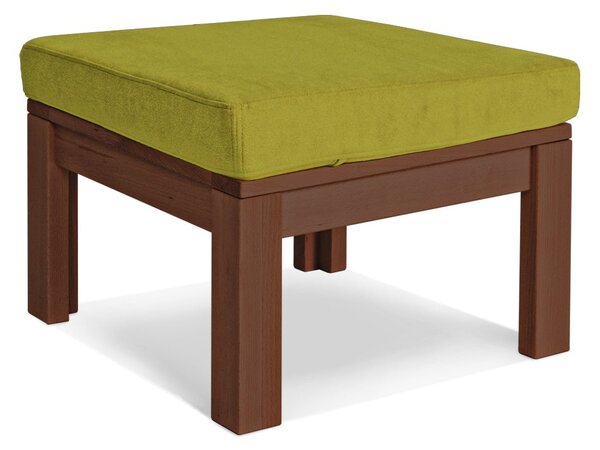 MarLiving Taburet MEXICO 03 51 cm z masívu/zelený