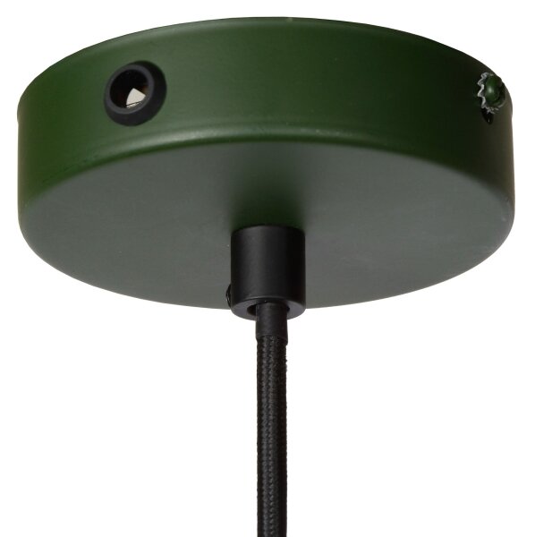 Lucide 78374/50/33 - Luster na lanku MANUELA 1xE27/60W/230V pr. 50 cm zelená