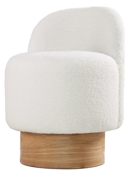 Hanah Home Taburet MONRE Teddy biely