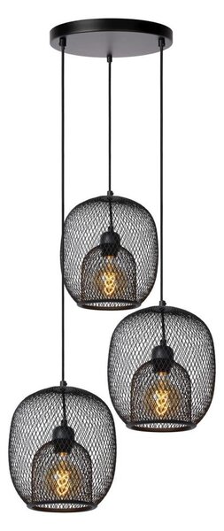 Lucide 78396/03/30 - Luster na lanku JERREL 3xE27/40W/230V