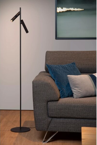 Lucide 79781/10/30 - LED Stmievateľná stojacia lampa PHILON 2xLED/4,5W/230V
