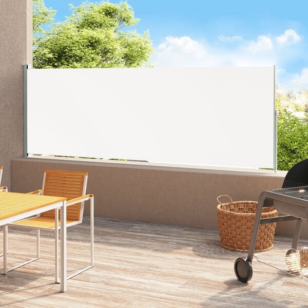 Maison Exclusive – Výsuvná markíza, 220 x 514 cm, krémová farba