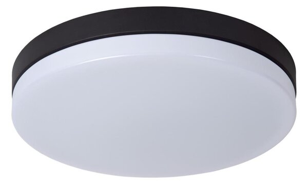 Lucide 79111/36/30 - LED Kúpeľňové svietidlo BISKIT LED/24W/230V IP44 čierna