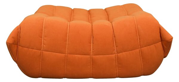 LivinHill Taburet Nua 86 cm zamat oranžový