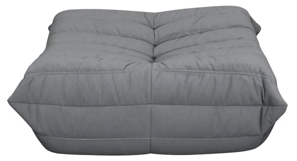 LivinHill Taburet Nua 86 cm zamat sivý