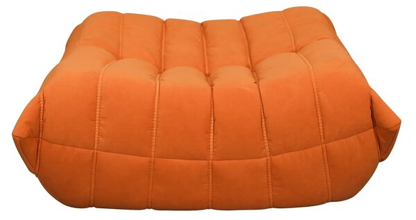 LivinHill Taburet Nua 86 cm zamat oranžový