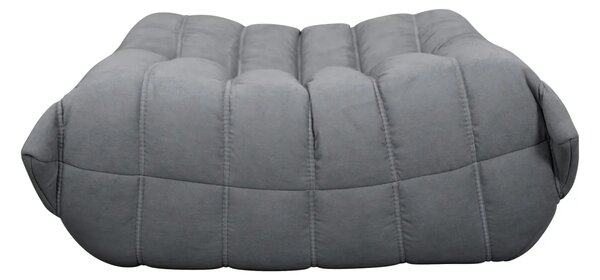 LivinHill Taburet Nua 86 cm zamat sivý