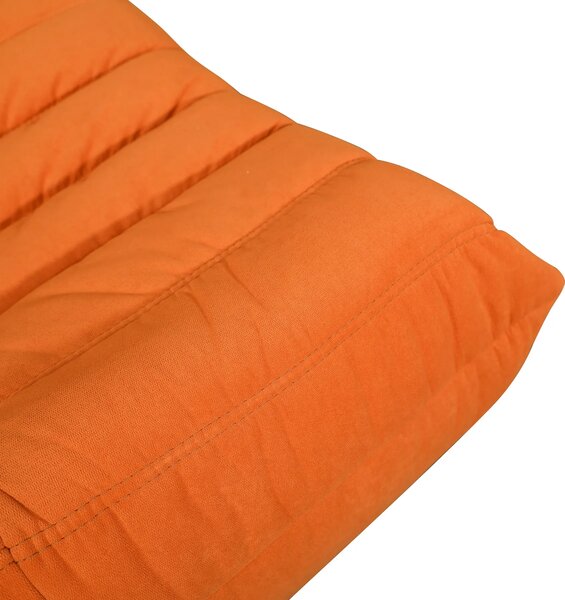 LivinHill Taburet Nua 86 cm zamat oranžový