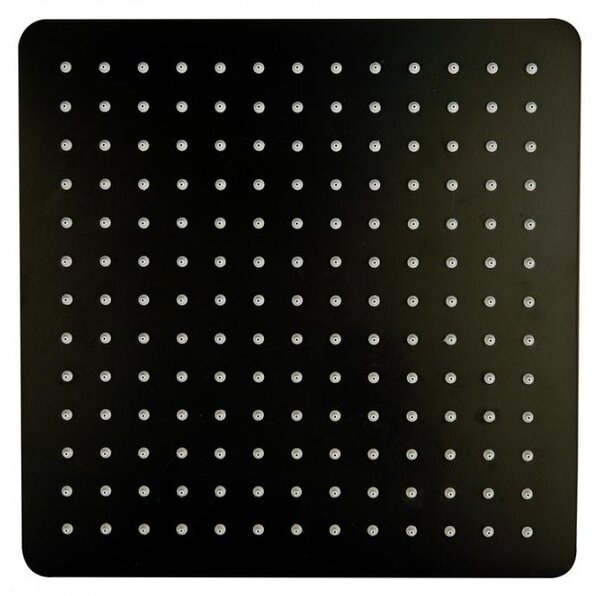Sprchová hlavica HERZ SQ, 300x300mm, čierna