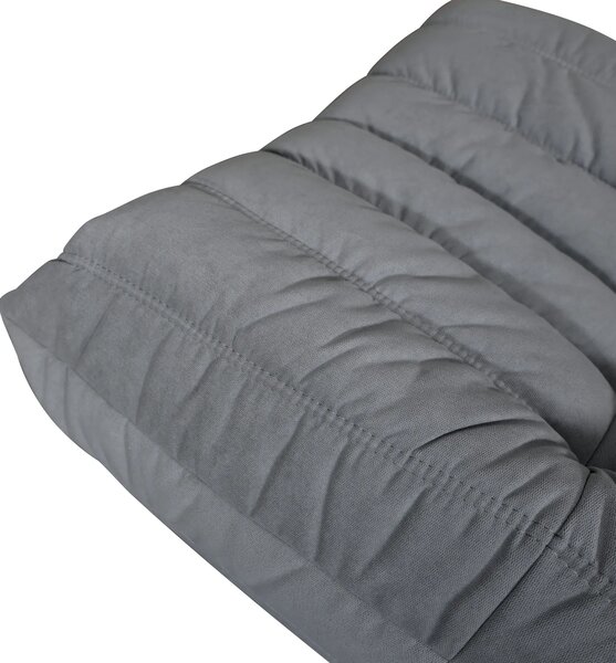 LivinHill Taburet Nua 86 cm zamat sivý
