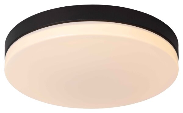 Lucide 79111/36/30 - LED Kúpeľňové svietidlo BISKIT LED/24W/230V IP44 čierna