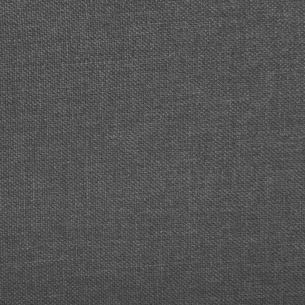 Rozkladacia posteľ tmavosivé látkové čalúnenie s gombíkmi 80 x 200 cm posteľ pre hostí detská izba