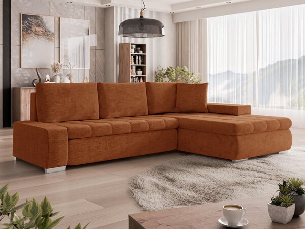 Mirjan24 Rohová sedacia súprava Herkules Mini, Dostupné poťahy: Flow 09 5903211527463