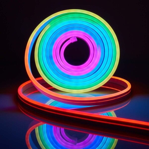 Nedis WIFILN51CRGB-LED RGB stmievateľný pásik SmartLife 6m 32W/230V Wi-Fi IP65+D