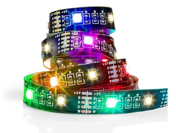Nedis BTLS20RGBW - LED RGB Stmievateľný pásik SmartLife 2,4m LED/4W/5V