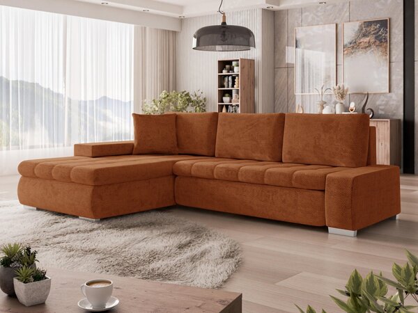 Mirjan24 Rohová sedacia súprava Herkules Mini, Dostupné poťahy: Flow 09 5903211527463