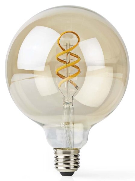 Nedis WIFILRT10G125 - LED Stmievateľná žiarovka E27/4,9W/230V Wi-Fi 1800-6500K