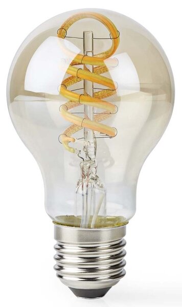 Nedis WIFILRT10A60 - Stmievateľná LED žiarovka A60 E27/4,9W/230V Wi-Fi 1800-6500K