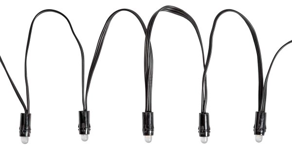 Nedis WIFILP01C48 - LED RGB Vonkajšia vianočná reťaz 48xLED 13,8m IP65 Wi-Fi Tuya