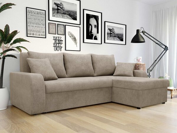 Mirjan24 Rohová sedačka Burnet Lux, Dostupné poťahy: Spirit Taupe 5903211544613