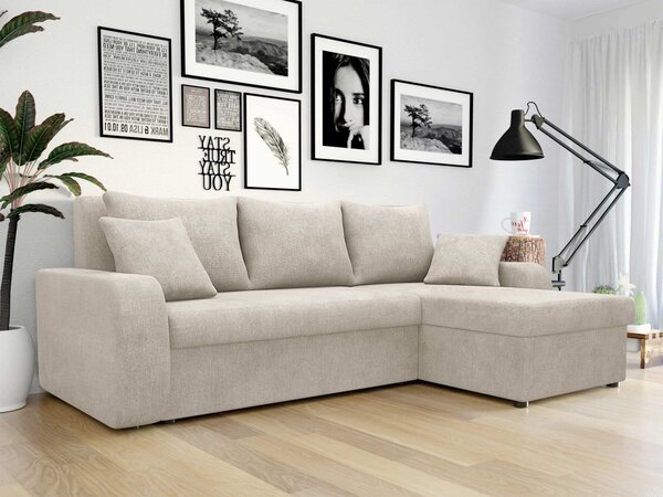 Mirjan24 Rohová sedačka Burnet Lux, Dostupné poťahy: Spirit Sand 5903211544606