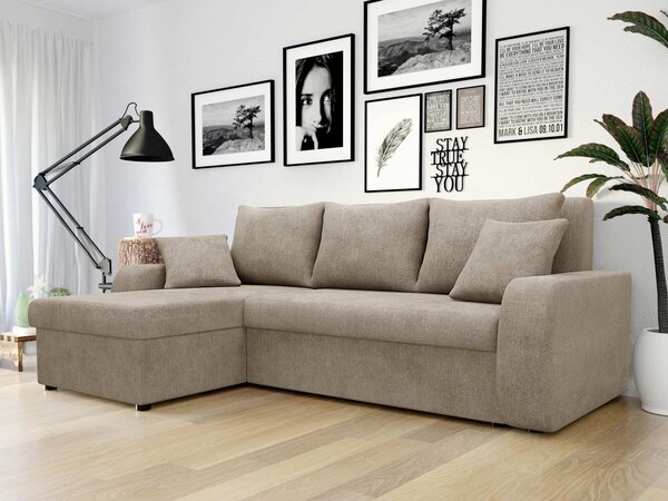 Mirjan24 Rohová sedačka Burnet Lux, Dostupné poťahy: Spirit Taupe 5903211544613