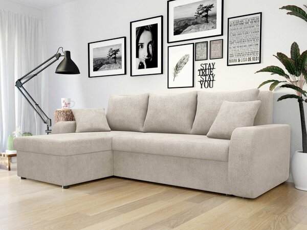 Mirjan24 Rohová sedačka Burnet Lux, Dostupné poťahy: Spirit Sand 5903211544606