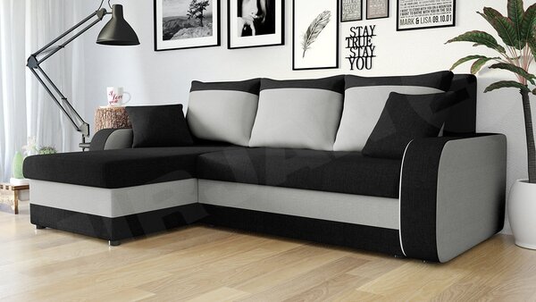 Mirjan24 Rohová sedačka Burnet Lux, Dostupné poťahy: Spirit White 5903211544620
