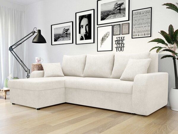 Mirjan24 Rohová sedačka Burnet Lux, Dostupné poťahy: Spirit White 5903211544620