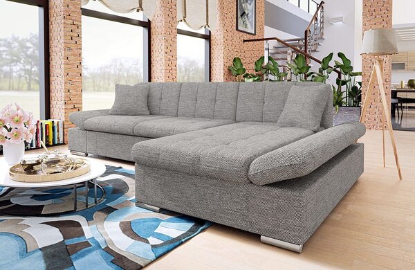 Mirjan24 Sedacia súprava Laviva, Dostupné poťahy: Spirit Taupe, Strana rohovej sedačky: pravá 5903211544750