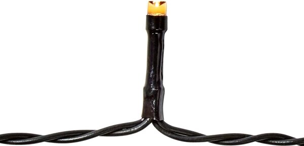 Nedis CLBO192 - LED reťaz 192xLED/7 funkcií/3xAA 14,9m IP44 teplá biela