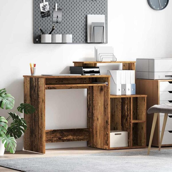 Maison Exclusive – Písací stôl z recyklovaného dreva a drevených materiálov, rozmer 120,5 x 44 x 88,5 cm