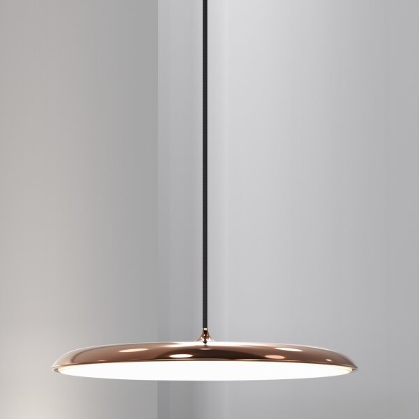DFTP by Nordlux - LED Stmievateľný luster na lanku ARTIST LED/24W/230V pr. 40 cm medená