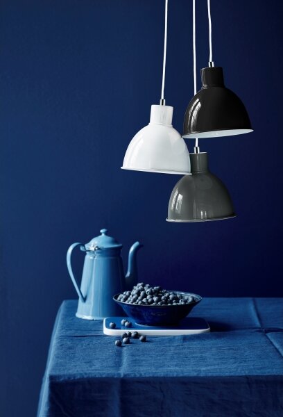 Nordlux - Luster na lanku POP 1xE27/40W/230V antracit