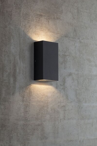 Nordlux - LED Vonkajšie nástenné svietidlo ROLD LED/10,5W/230V IP54 čierna