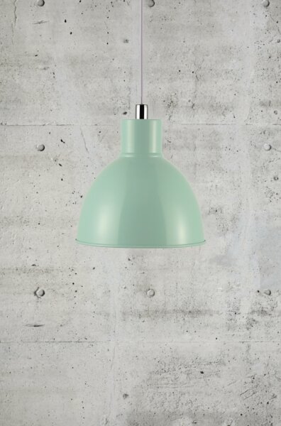 Nordlux - Luster na lanku POP 1xE27/40W/230V mintová