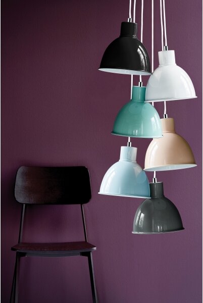 Nordlux - Luster na lanku POP 1xE27/40W/230V antracit