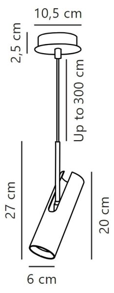 DFTP by Nordlux - Luster na lanku MIB 1xGU10/8W/230V čierna