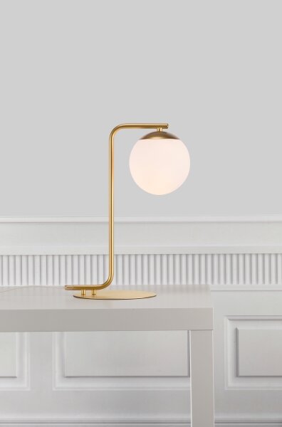 Nordlux - Stolná lampa GRANT 1xE14/40W/230V zlatá