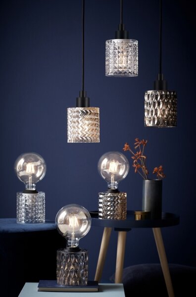 Nordlux - Luster na lanku HOLLYWOOD 1xE27/60W/230V